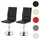 Mendler Esszimmerstuhl HWC-C41 Kunstleder braun 2er Set