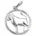 GALLAY Sternzeichen Stier Silber 925