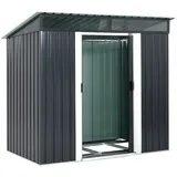 Gardebruk® Geräteschuppen Anthrazit Metall 196x122x180cm