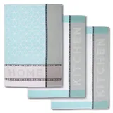 Dyckhoff Geschirrtücher Home & Kitchen mint 50,0 x 70,0 cm, 3 St.