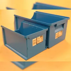 Allit Sichtlagerkasten Gr. 4 B205xT355xH150 mm blau