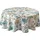Le linge de Jules Tischdecke Bloom rund 160 cm Blau/Beige