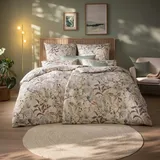 Estella Bettwäsche Alea Mako-Satin B/L: 135x200 cm) - beige - BL 135x200 cm