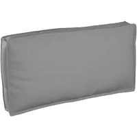 vidaXL Palettenkissen 120 x 60 x 12 cm grau 1 St.
