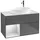 Villeroy & Boch Waschtischunterschrank 2 Auszüge 100 x 60,3 cm Anthrazit matt / Weiß matt