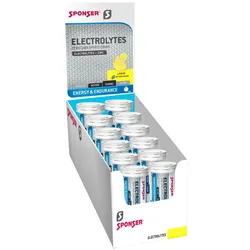 Sponser Unisex Electrolytes - Lemon (12 x 10 Tabs)