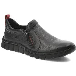 Schwarze Halbschuhe Pollonus Flache Schuhe, 38