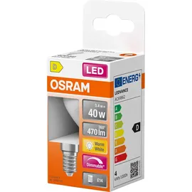 Osram LED-Lampe E14 3,4 W 470 lm 2700 K dimmbar
