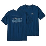 Patagonia M ́s 73 Skyline Organic T-Shirt lagom blue