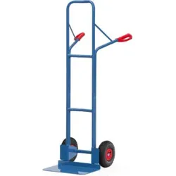 fetra Stahlrohr-Sackkarre B1328L - Luftbereifung Tragkraft 300 kg