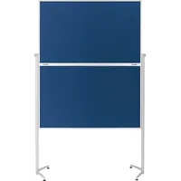 Magnetoplan Moderationswand 120,0 x 150,0 cm marineblau
