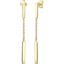 Paar Ohrhänger ELLI "Ohrringe Schmuck Geschenk, 0310670919", gold (gelbgoldfarben), Ohrringe, Damen, Silber 925 (Sterlingsilber)