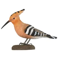 WILDLIFEGARDEN Wildlife Garden WG4472 DecoBird Wiedehopf - Handgeschnitzter Dekorative