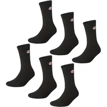 Champion Tennissocken 6er Pack Schwarz 39-42