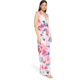 Vera Mont Damen mit Raffung 48, Cream/Pink - 48W