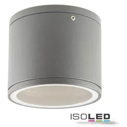 Aufbauleuchte IP54 für GX53 Leuchtmittel, silber, exkl. Leuchtmittel