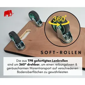 Proregal Transportroller mit 4 Rollen | HxBx