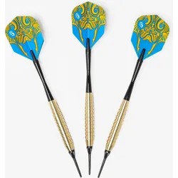 Dartpfeile S500 Softdart 3 Pfeile Kunststoffspitzen EINHEITSGRÖSSE