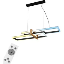Briloner 1-flg. dimmbar 44 cm schwarz Holz