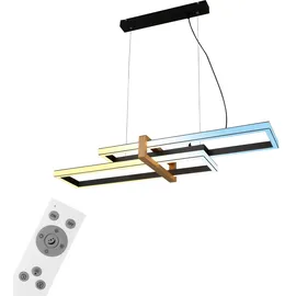 Briloner 1-flg. dimmbar 44 cm schwarz Holz