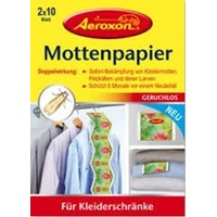 Aeroxon Mottenpapier 2x10 Blatt, 6 er Pack