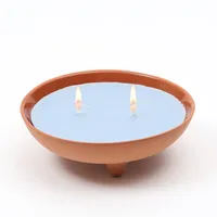 MARELIDA CITRONELLA Duftkerze 1 St. blau