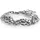 Rebel & Rose Hearts & Hearts Armband silberfarben RR-BR024-S-XSSM Größe XS