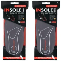Dunlop Einlegesohle Premium Thermosohlen 2 Paar Schwarz 45
