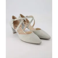 Gabor Shoes Damen 01.363.61 Pumpe, Silber, 44 EU -