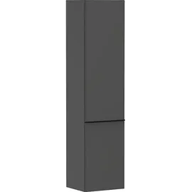 Hansgrohe Xelu Q Hochschrank 54136670, 370x400x1650mm, Türanschlag links, diamantgrau matt, mattschwarz