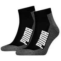 Puma Sneaker Socken Quarter Jump 2-Pack Schwarz/Weiß 39-42