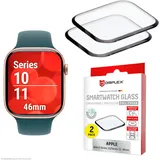 Displex Watch Glass FC Apple Series 10, (46mm), Displayfolie