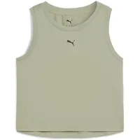 Puma Cloudspun Sleeveless Tanks, Lux Army,