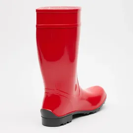 Ladeheid Damen Gummistiefel 100% Wasserdticht Regenstiefel Damen LA-967 (Rot/Schwarz, 37 Eu) - 37