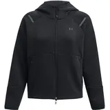 Under Armour Unstoppable Fleece Kapuzenjacke Damen 001 black/black M