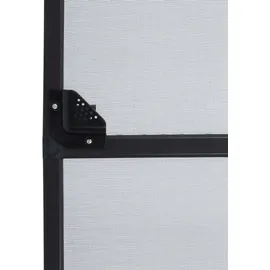 Estexo Fliegengitter Insektenschutz Tür 236 x 240 cm Braun/Grau/Schwarz