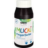 Kreul Mucki Fingerfarbe 750 ml schwarz