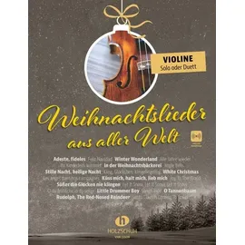 Editionen Halbig Weihnachtslieder aus aller Welt - Violine: