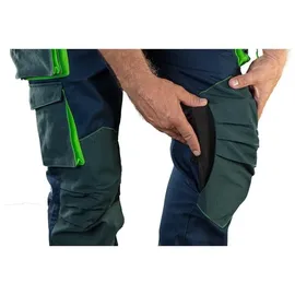 Topex Premium Arbeitshose, mit reflektierenden Elementen, Cordura Verstärkung L