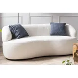 SalesFever Nierensofa 2-Sitzer - Weiß
