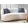 SalesFever Nierensofa 2-Sitzer - Weiß