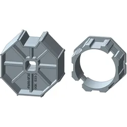 Rademacher Adapter-Set Small Intelligente Rohrmotoren für 40 Achtkantstahlwelle Typ AMI35-SW40 #93400718