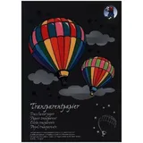 URSUS Transparentpapier-Block "Sonderedition" (115 g/m2), DIN A4, 24 Blatt sortiert in 17 Farben
