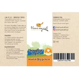 I LOVE MY CAT Ohrenpflege Tropfen 30 ml