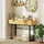 Homcom Konsolentisch 110 x 35 x 76,5 cm Natur