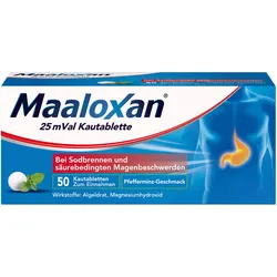 Maaloxan 25 mVal Kautabletten