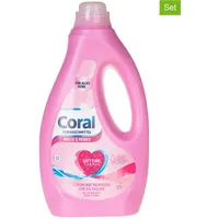 Coral 3er-Set: Feinwaschmittel "Wolle & Seide sanft & weich", je 1,25 l