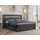 MKS Boxbett, GOLD-6 Led, 160/200 Dunkelgrau Kunstleder - H3