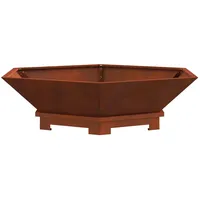vidaXL Feuerplatz Ø 28 cm Braun