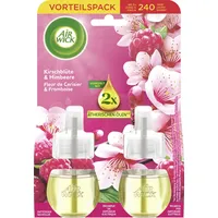 Airwick Air Wick 2er-Set Duftölflakon Nachfüller Kirschblüte & Himbeere